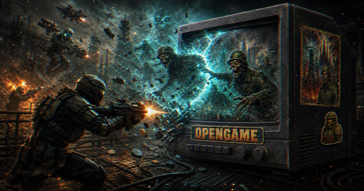 OpenGame — Frontier AI game creation platform